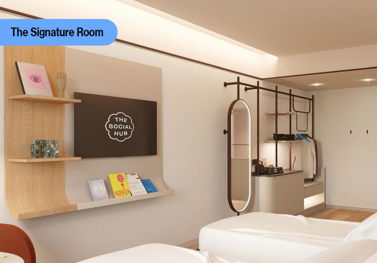 Hotel The Social Hub Barcelona Poblenou Esterno foto