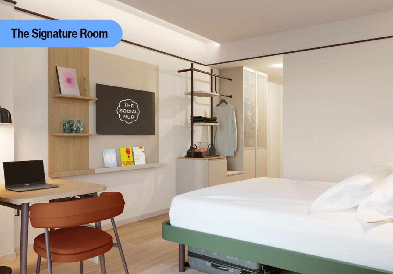 Hotel The Social Hub Barcelona Poblenou Esterno foto