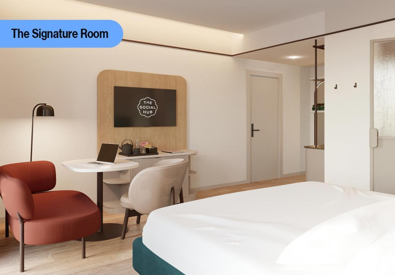 Hotel The Social Hub Barcelona Poblenou Esterno foto