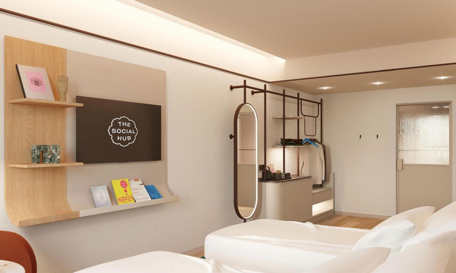 Hotel The Social Hub Barcelona Poblenou Esterno foto